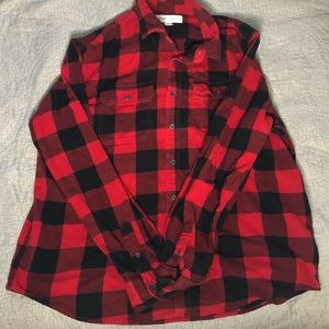 Old Navy Flannel buffalo plaid buttondown